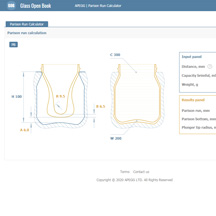 Parison Run Calculator
