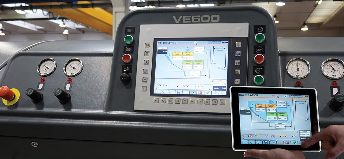 Straight-line edging machines - Bavelloni Spa - 322157