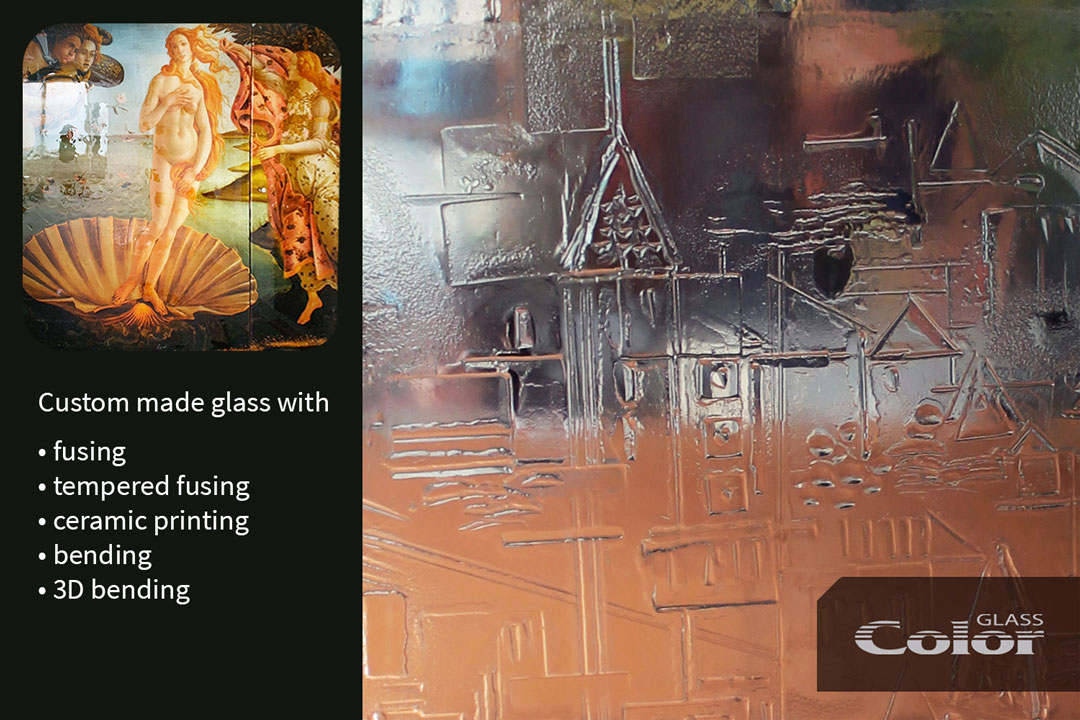 Fused tempered glass - Color Glass Ltd. - 655273