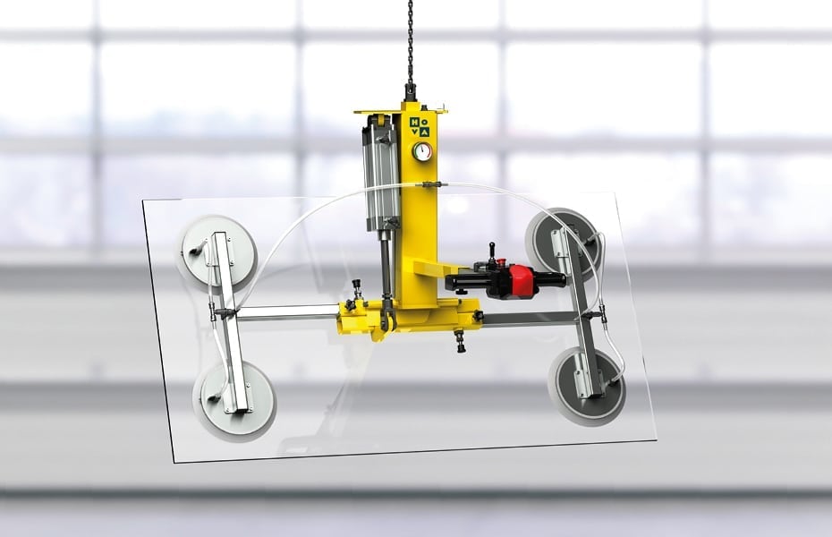 Vacuumlifter for glass - HOVA Maschinenbau GmbH - 18477