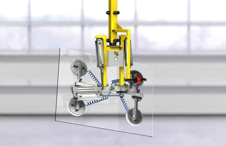 Vacuumlifter for glass - HOVA Maschinenbau GmbH - 18677