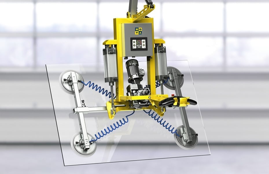 Vacuumlifter for glass - HOVA Maschinenbau GmbH - 19077