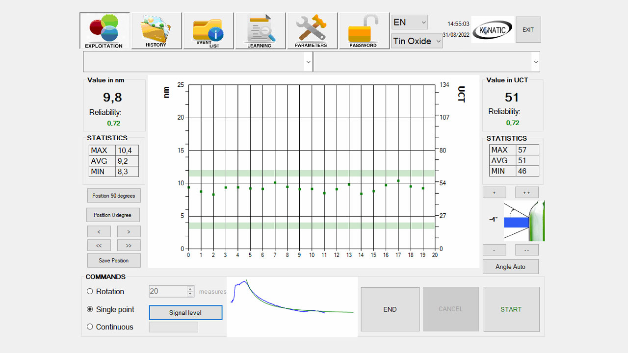 NANO HOT END COATING MEASUREMENT - KONATIC SAS - 817371