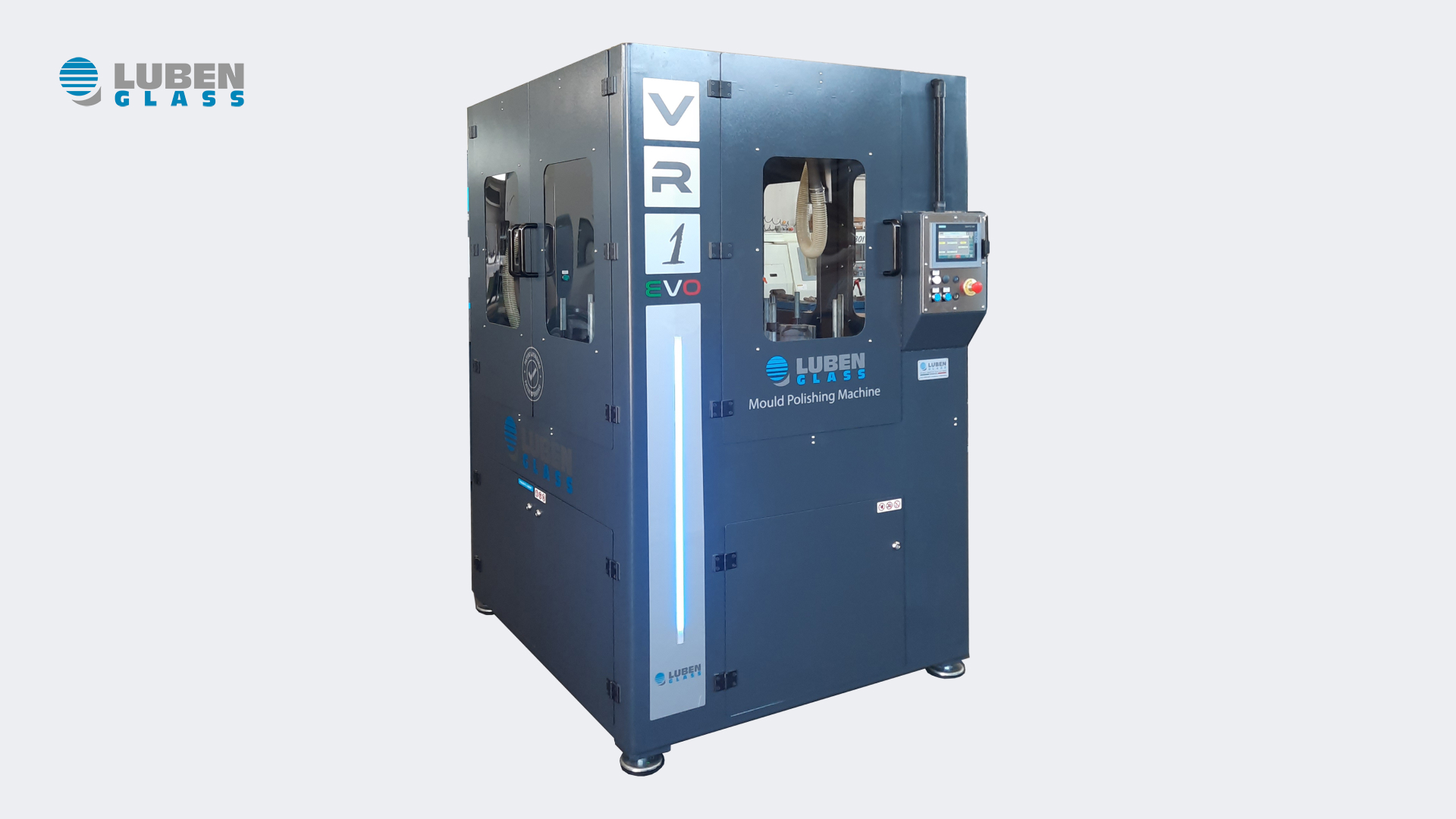 VR1 Evo - Vibrating Polishing Machine for moulds & plungers - LUBEN GLASS - 371176