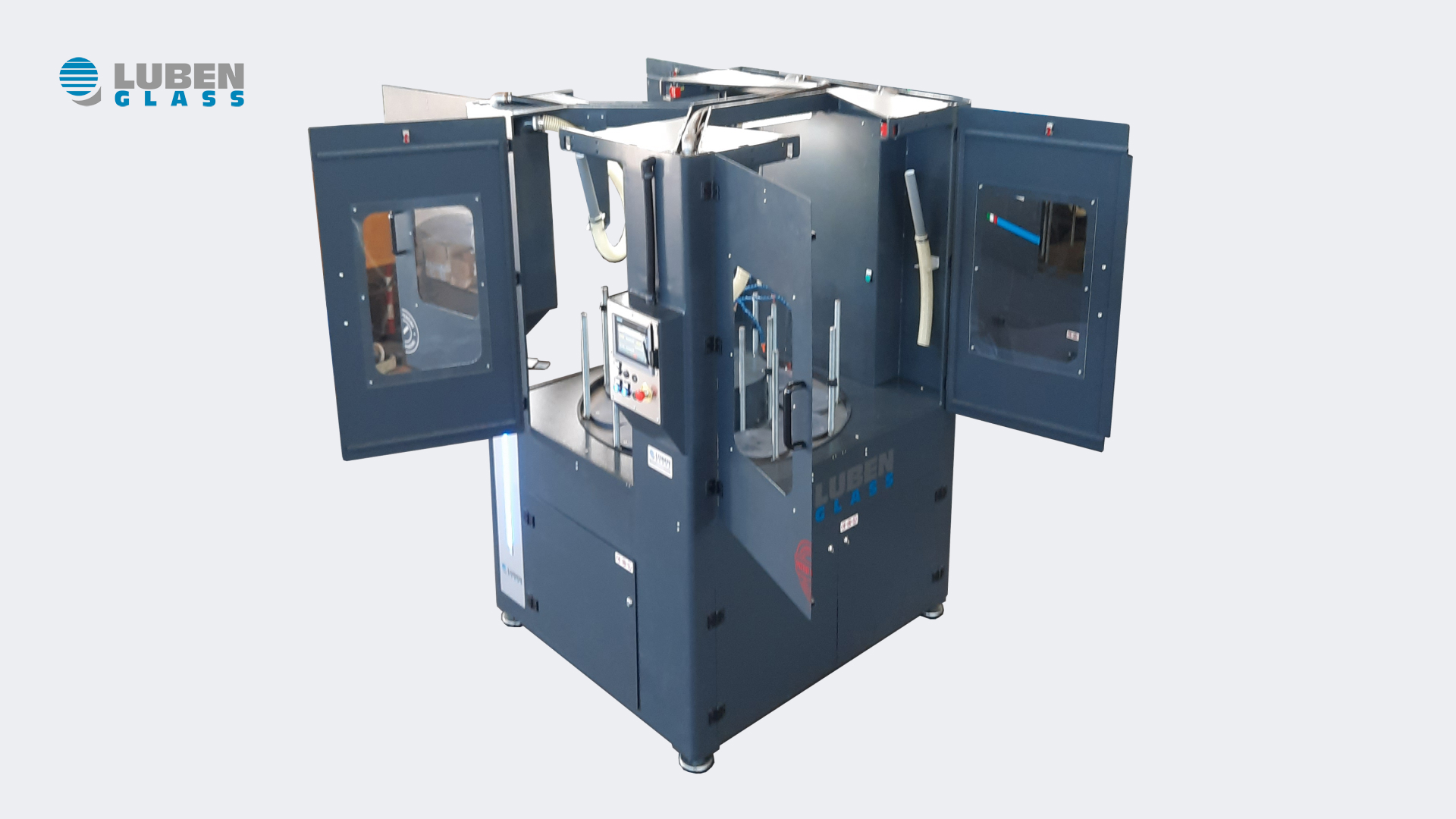 VR1 Evo - Vibrating Polishing Machine for moulds & plungers - LUBEN GLASS - 975176