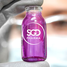 Plastic coating and printing options for glass packaging