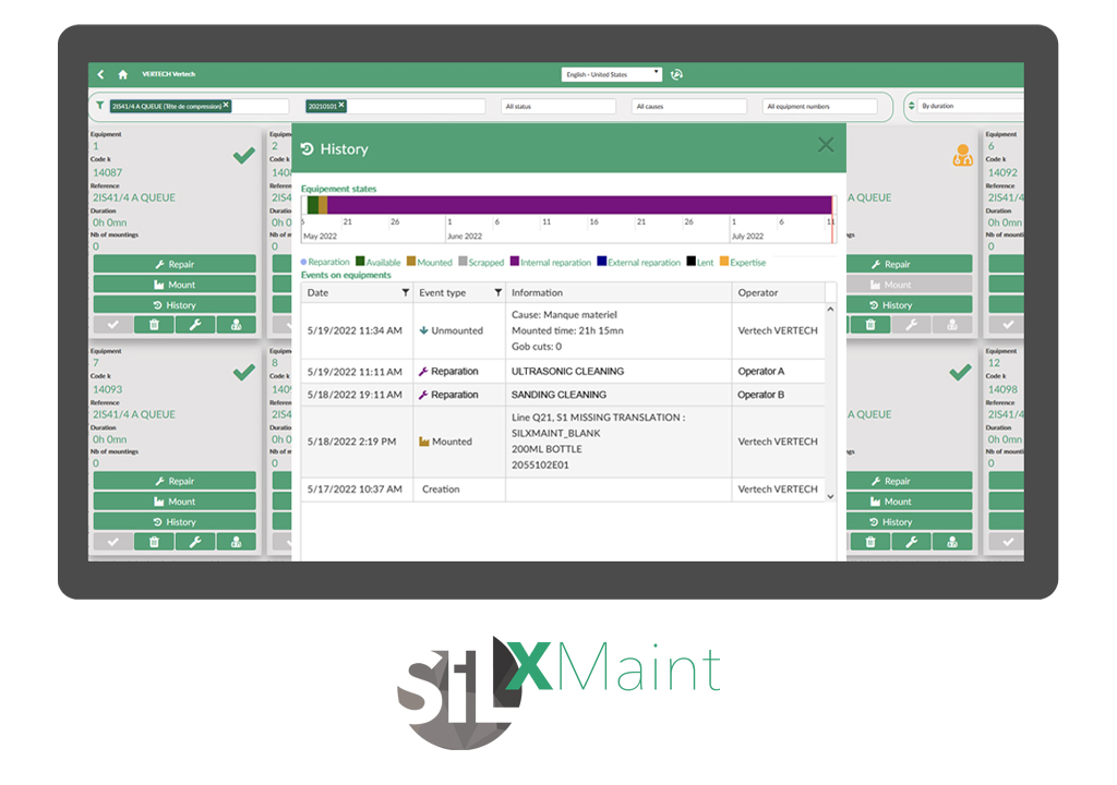 SILXMaint - Vertech' - 890407
