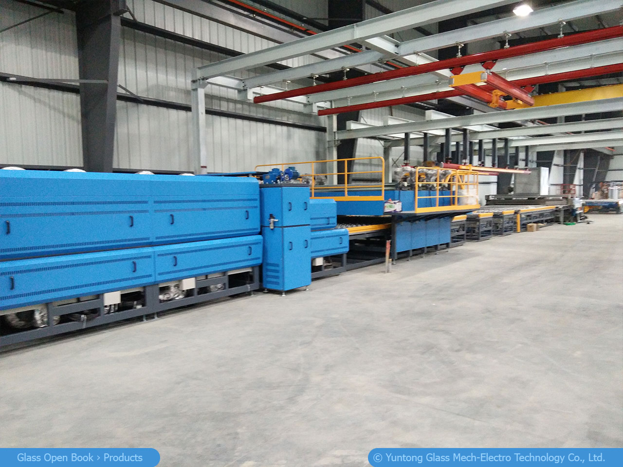 Glass laminating line - QINHUANGDAO YUNTONG GLASS MECH-ELECTRO TECHNOLOGY CO. LTD. - 11937