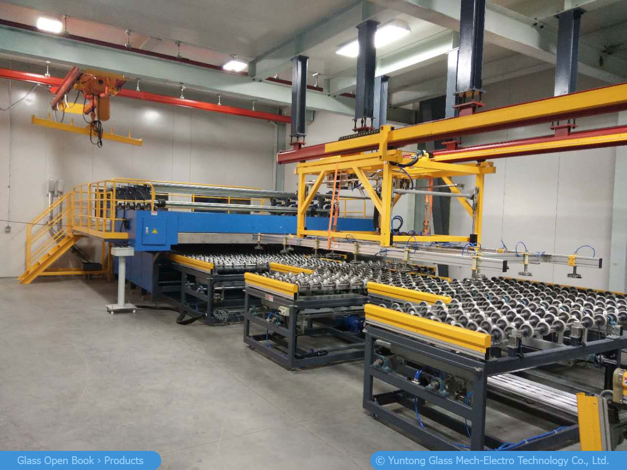 Glass laminating line - QINHUANGDAO YUNTONG GLASS MECH-ELECTRO TECHNOLOGY CO. LTD. - 12037