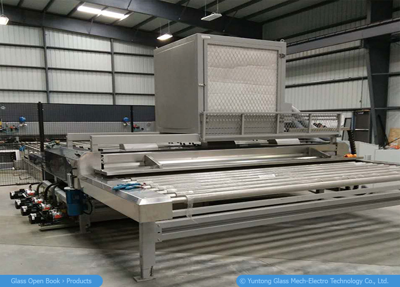 Glass washing and drying machine - QINHUANGDAO YUNTONG GLASS MECH-ELECTRO TECHNOLOGY CO. LTD. - 12739