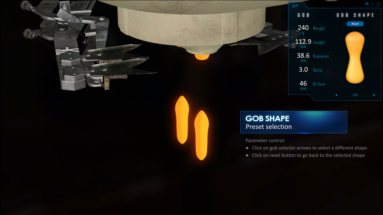 Gob Forming Training - APEGG - Glass Experts - 4929