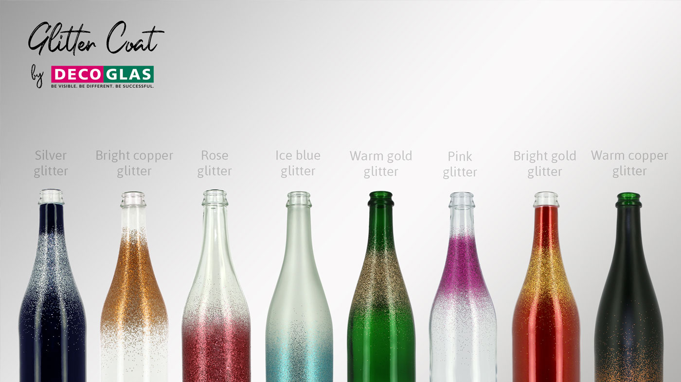 Glass decoration - Glitter Coat - DECO GLAS GmbH - 790342